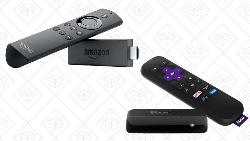 Amazon Fire TV Stick, $35 | Refurb Roku Express+, $25